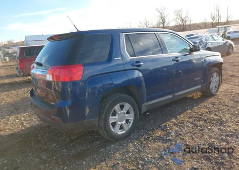 2010 GMC Terrain Sle-1 from USA, damaged, VIN 2CTFLCEW4A6270023